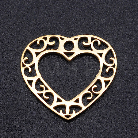 PVD Vacuum Plating 201 Stainless Steel Pendants STAS-S105-JN901-2-1