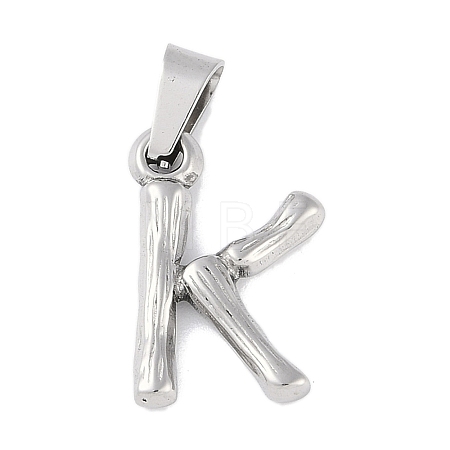 Non-Tarnish 304 Stainless Steel Pendants STAS-F235-01P-K-1