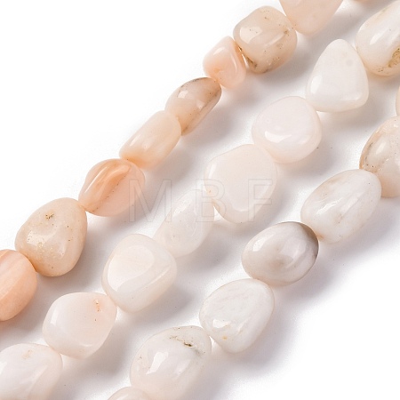 Natural Pink Opal Beads Strands G-C171-F01-01-1