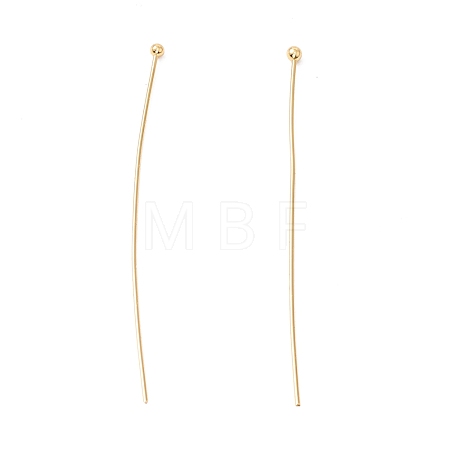 Brass Ball Head Pins KK-WH0058-02D-G01-1