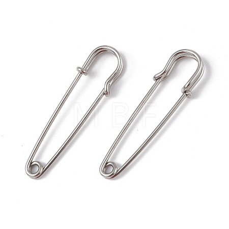 Non-Tarnish 304 Stainless Steel Safety Pins Brooch Findings STAS-I673-05P-1