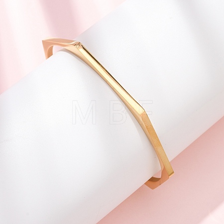 304 Stainless Steel Cuff Bangles BJEW-P373-01G-1