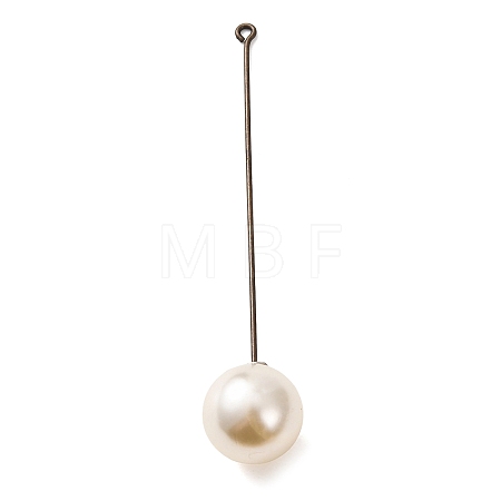 Brass Stick Lapel Pin Clutch Brooch Findings PL-G001-01A-AB-1