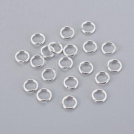 Tarnish Resistant 304 Stainless Steel Open Jump Rings STAS-E464-09J-S-1