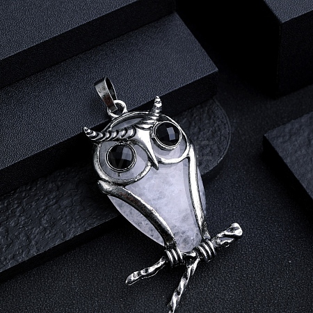 Natural Quartz Crystal Big Pendants PW-WG15898-05-1