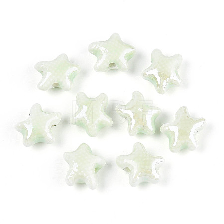 Handmade Porcelain Beads PORC-Q002-03C-01-1