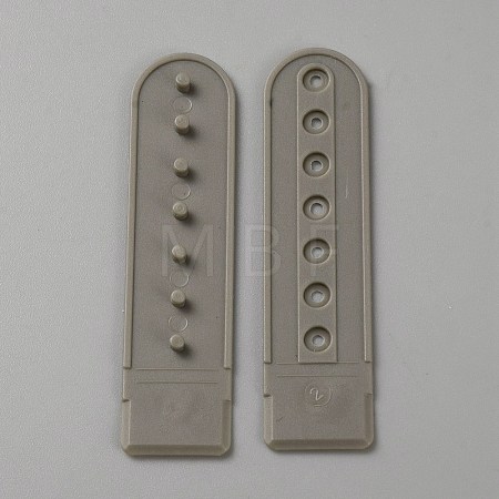 Polyethylene Belt Strap Buckles FIND-WH0161-15A-1