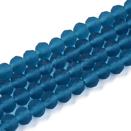 Transparent Glass Beads Strands LS-EGLA-A044-T6mm-MD27-1