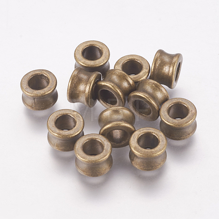 Tibetan Style Alloy European Beads X-MLF9214Y-NF-1