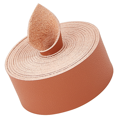 2M Flat Microfiber Imitation Leather Cord FIND-WH0420-75B-04-1
