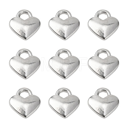 Tibetan Style Alloy Heart Charms LS-TIBEP-LFH260Y-S-FF-1