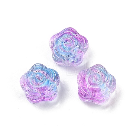 Transparent Glass Beads DGLA-E004-04L-1