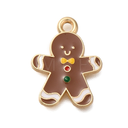 Christmas Theme Alloy Enamel Pendants FIND-M039-02I-1