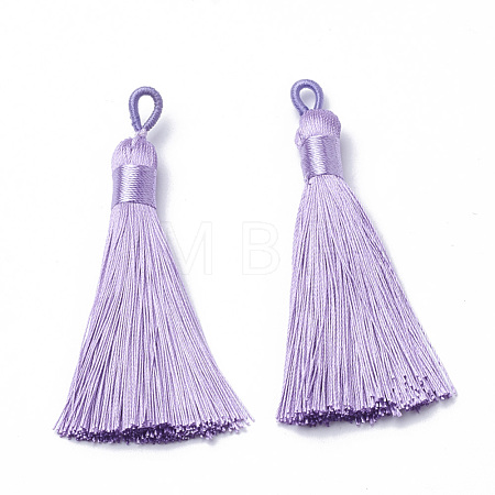 Polyester Tassel Big Pendants Decoration AJEW-S059-14-1