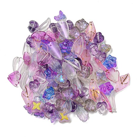 Mixed Styles & Shapes Glass Cabochons/Pendants/Links/Beads GLAA-MSMC006-01B-1