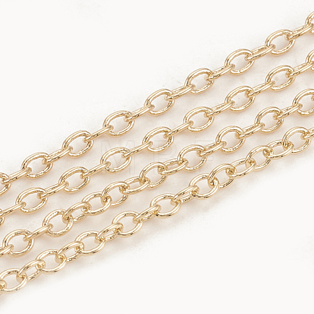 Brass Cable Chains CHC-S003-11G-1