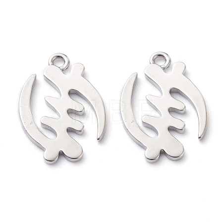 Brass Pendants KK-Z010-16P-1