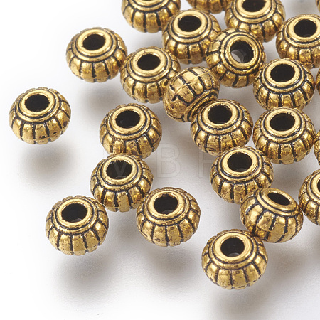 Tibetan Style Alloy Beads X-GLF10505Y-1