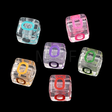 Acrylic European Beads MACR-I042-01O-1