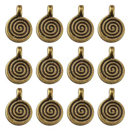 Tibetan Style Alloy Charms LS-MLF0339Y-1