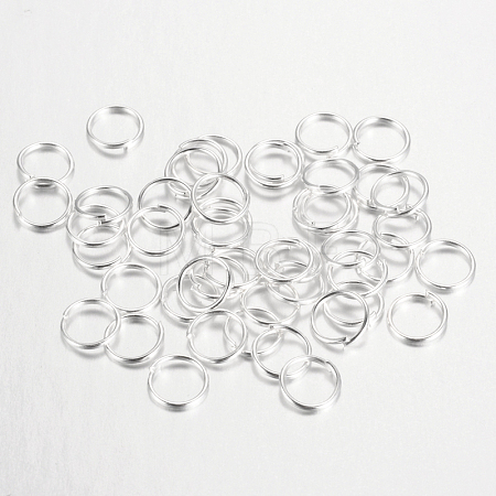 Iron Open Jump Rings X-IFIN-A018-5mm-S-1