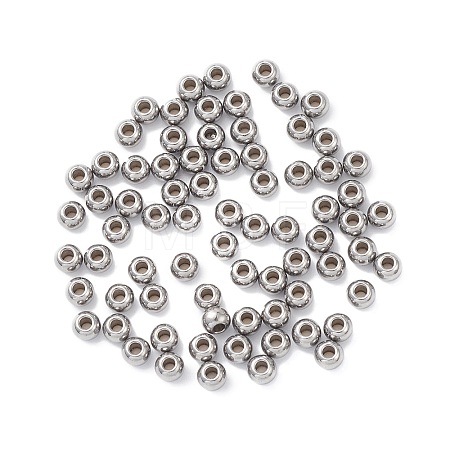 Tarnish Resistant 304 Stainless Steel Spacer Beads STAS-T021-4-1