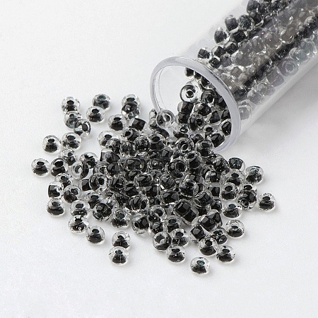 FGB 6/0 Grade A Round Glass Seed Beads SEED-N003-D-229-1