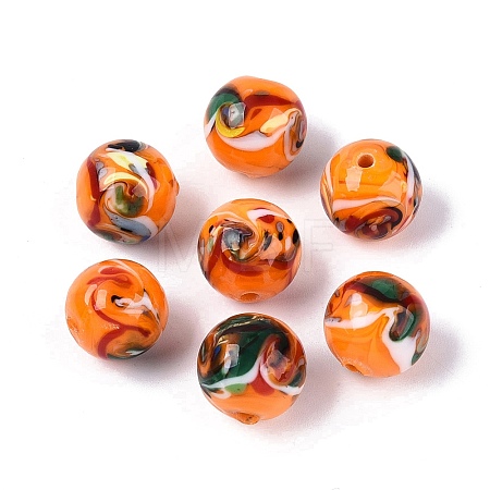 Handmade Lampwork Beads LAMP-Q039-05F-1