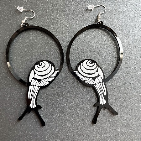 Acrylic Dangle Earrings FS-WG2019C-02-1