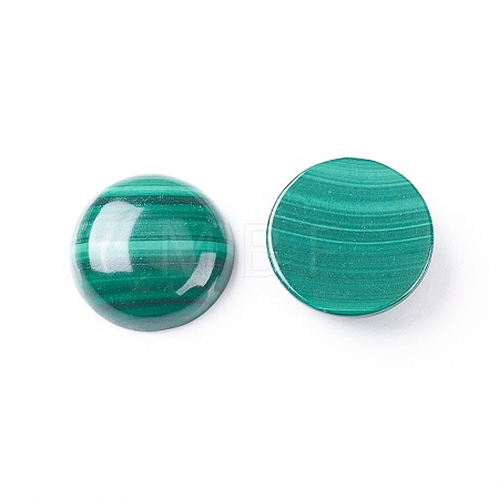 Natural Malachite Cabochons X-G-E557-06E-1
