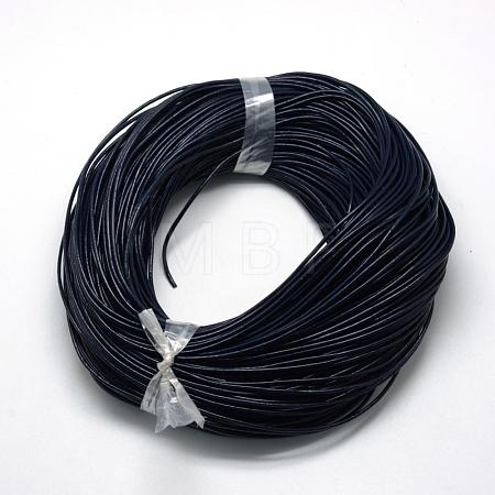 Spray Painted Cowhide Leather Cords WL-R001-1.5mm-22-1