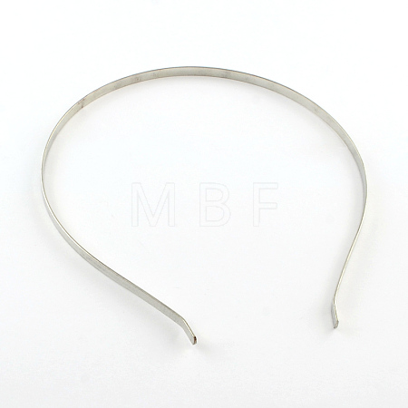 Hair Accessories Iron Hair Band Findings OHAR-Q042-008F-04-1