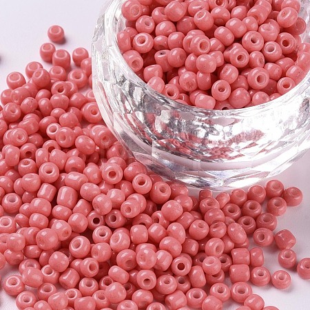 Baking Paint Glass Seed Beads SEED-S002-K16-1
