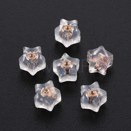 Silicone Ear Nuts SIL-N004-02RG-NR-1