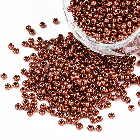 11/0 FGB Grade A Round Glass Seed Beads SEED-N001-C-0570-1