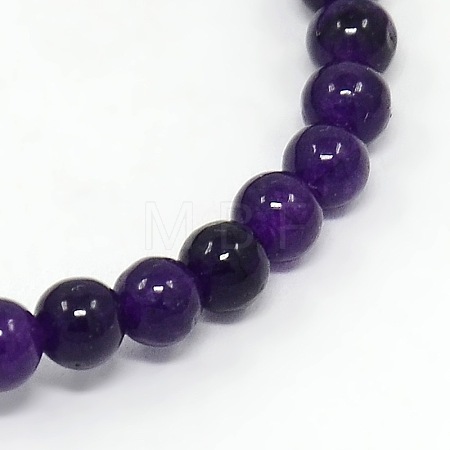 Natural Amethyst Round Beads Z0SYS012-1