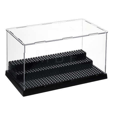 3-Tier Acrylic Minifigure Display Cases ODIS-WH0019-10A-1