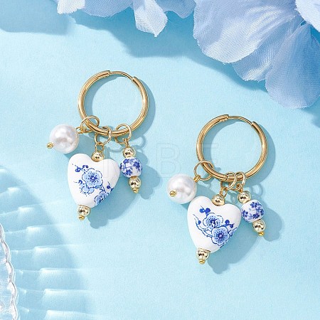 Heart 304 Stainless Steel Hoop Earrings EJEW-JE06732-02-1