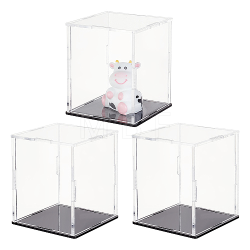 Trasparent Acrylic Toys Action Figures Display Boxs ODIS-WH0038-07A-1