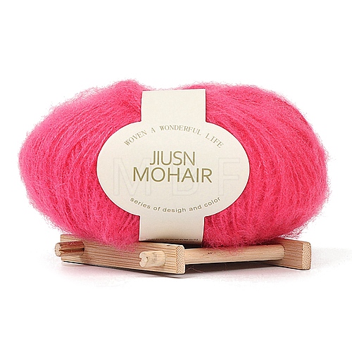 25G Angora Mohair Wool Fiber Knitting Yarn PW22070189975-1