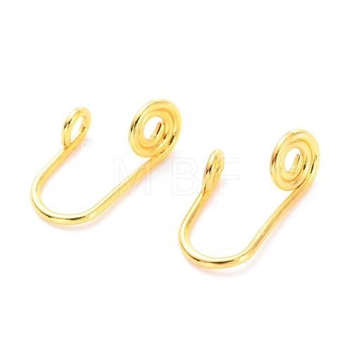 Brass Nose Rings AJEW-F053-25G-1