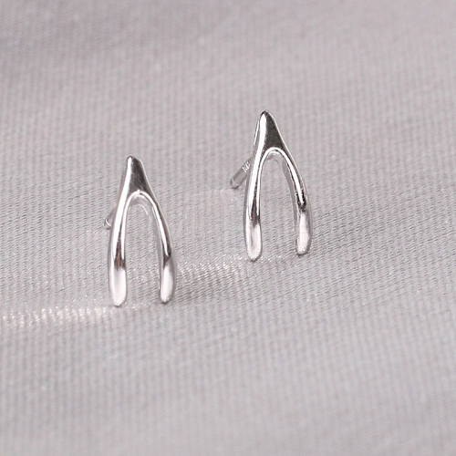 925 Sterling Silver Stud Earrings WG14597-02-1