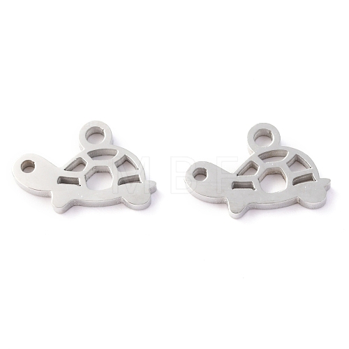 304 Stainless Steel Charms STAS-O142-67P-1