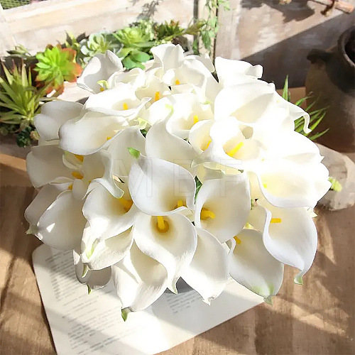 Plastic Artificial  Flower PW-WG6A00E-02-1