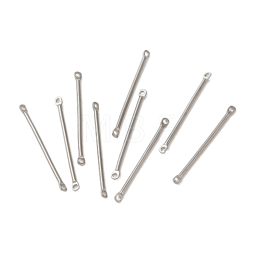 Non-Tarnish 304 Stainless Steel Connector Charms STAS-Q323-04F-P-1