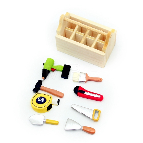 Mini Miniature Toy Mini Coffee Toolbox PW-WGEC52C-03-1