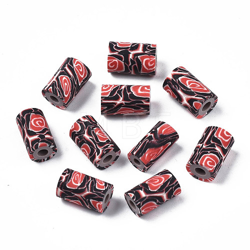 Handmade Polymer Clay Beads CLAY-N008-046-10-1