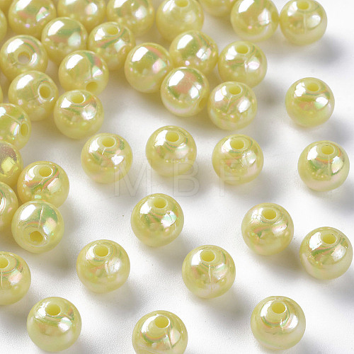 Opaque Acrylic Beads MACR-S370-D8mm-A10-1