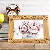 Natural Wood Photo Frames DIY-WH0234-018-5