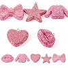 5Pcs 5 Styles Handmade Polymer Clay Pendants RB-BT0001-05A-1